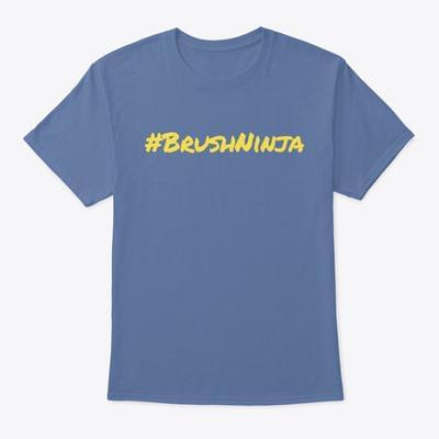 Hashtag Brush Ninja TShirt image