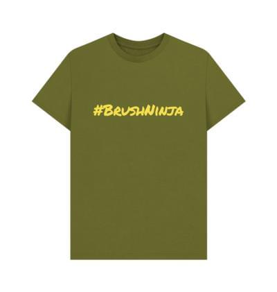 Hashtag Brush Ninja TShirt image