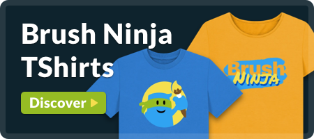 Brush Ninja TShirts